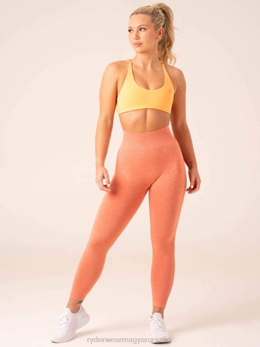 ruházat Ryderwear evolve varrat nélküli leggings narancsmárga nők B48F14
