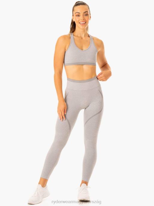 ruházat Ryderwear excel varrat nélküli magas derekú leggings szürke márga nők B48F91