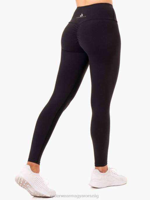 ruházat Ryderwear kapcsok crunch bum leggings fekete nők B48F179