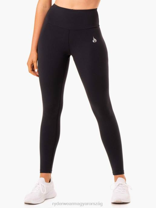 ruházat Ryderwear kapcsok crunch bum leggings fekete nők B48F179