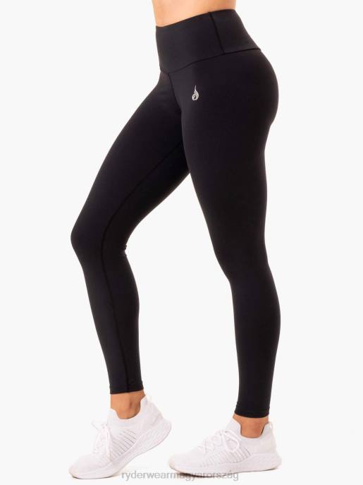 ruházat Ryderwear kapcsok crunch bum leggings fekete nők B48F179