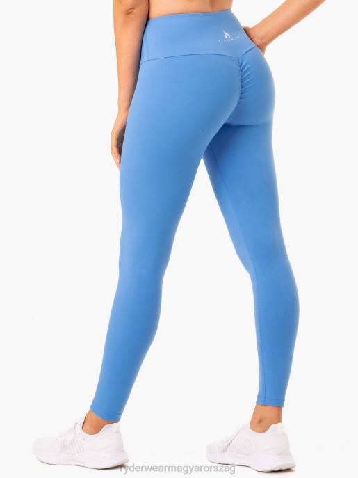ruházat Ryderwear kapcsok crunch bum leggings kék nők B48F128