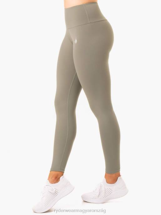 ruházat Ryderwear kapcsok crunch bum leggings khaki nők B48F155