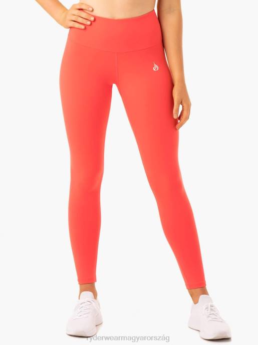 ruházat Ryderwear kapcsok crunch bum leggings korall nők B48F157