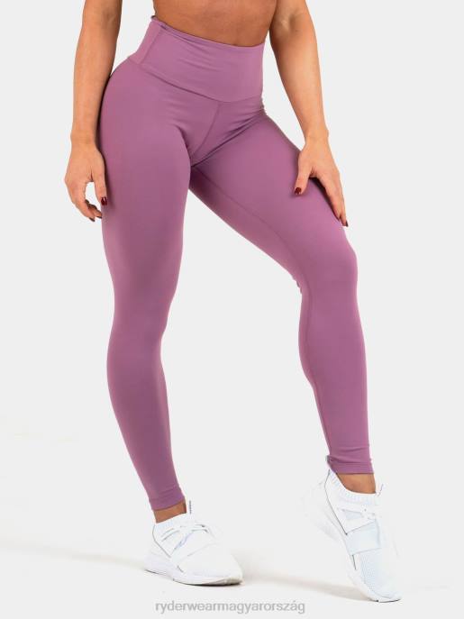 ruházat Ryderwear kapcsok crunch bum leggings lila nők B48F177