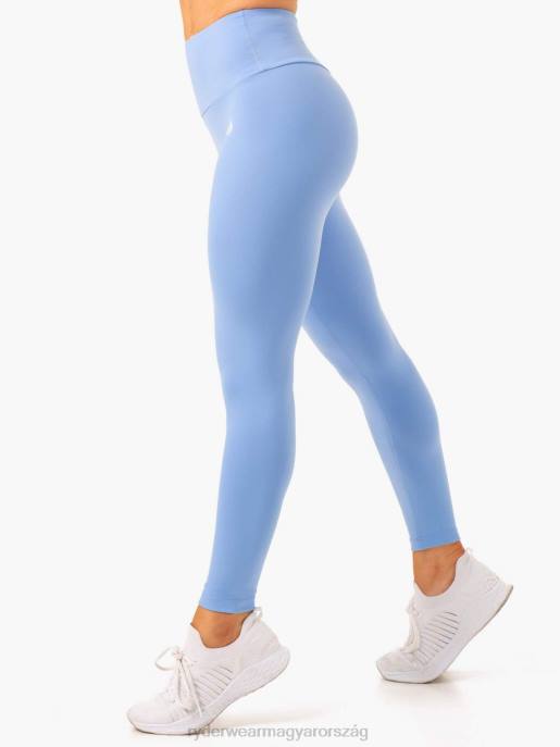 ruházat Ryderwear létfontosságú magas derekú scrunch leggings égszínkék nők B48F116