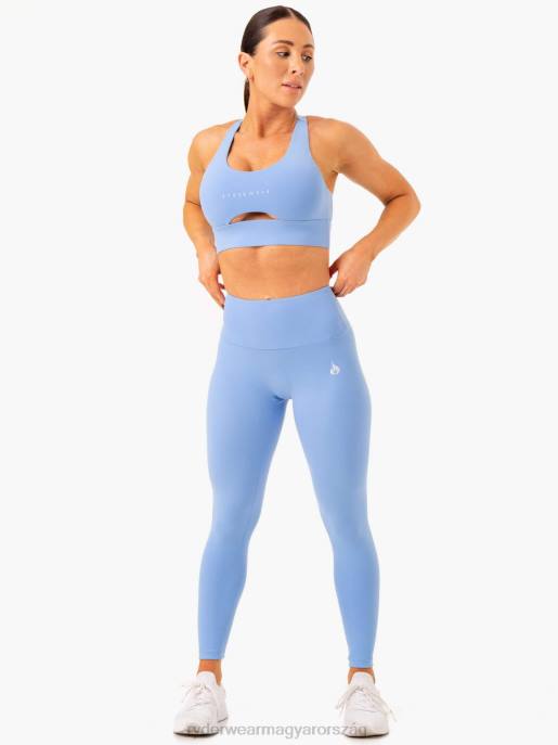 ruházat Ryderwear létfontosságú magas derekú scrunch leggings égszínkék nők B48F116