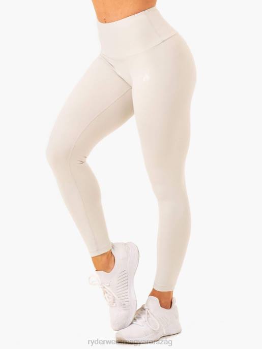 ruházat Ryderwear létfontosságú magas derekú scrunch leggings hó szürke nők B48F118