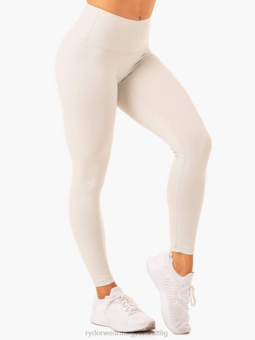 ruházat Ryderwear létfontosságú magas derekú scrunch leggings hó szürke nők B48F118