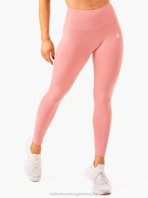 ruházat Ryderwear létfontosságú magas derekú scrunch leggings pirosító rózsaszín nők B48F114