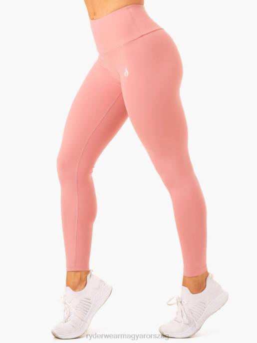 ruházat Ryderwear létfontosságú magas derekú scrunch leggings pirosító rózsaszín nők B48F114