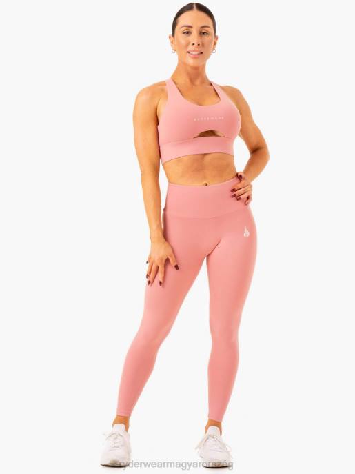 ruházat Ryderwear létfontosságú magas derekú scrunch leggings pirosító rózsaszín nők B48F114