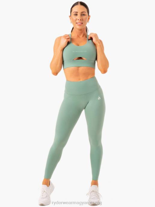 ruházat Ryderwear létfontosságú magas derekú scrunch leggings zsálya nők B48F115
