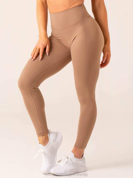 ruházat Ryderwear megállíthatatlan magas derekú scrunch leggings mohaachát nők B48F42