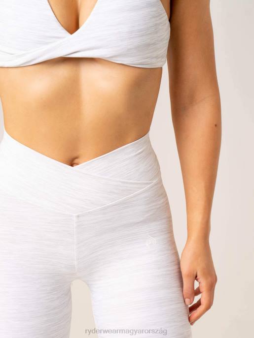 ruházat Ryderwear momentum cross over scrunch leggings hószürke márga nők B48F53