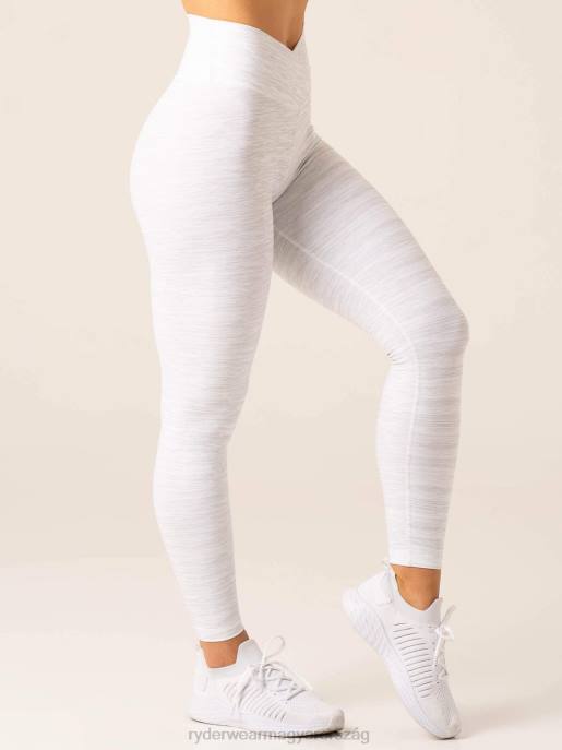 ruházat Ryderwear momentum cross over scrunch leggings hószürke márga nők B48F53