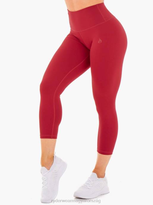 ruházat Ryderwear motion magas derekú 7/8 leggings piros nők B48F162
