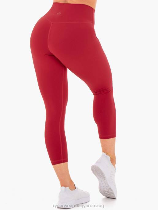 ruházat Ryderwear motion magas derekú 7/8 leggings piros nők B48F162