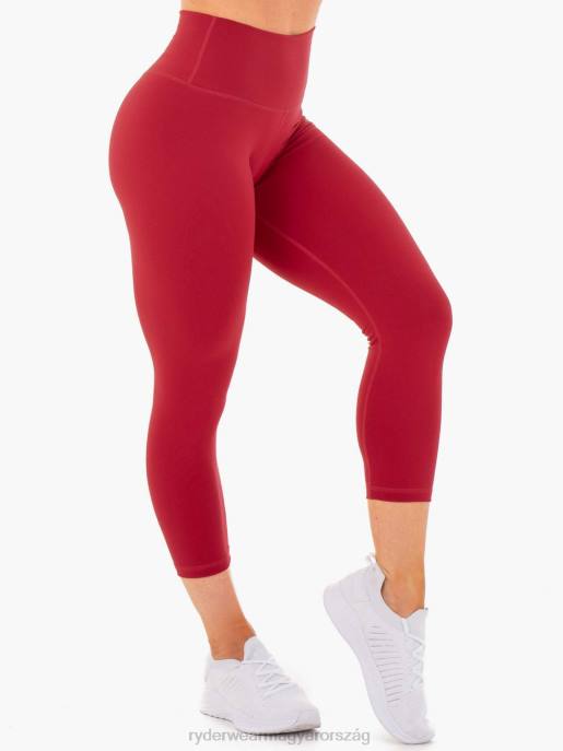 ruházat Ryderwear motion magas derekú 7/8 leggings piros nők B48F162