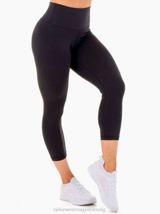 ruházat Ryderwear motion magas derekú 7/8 scrunch bum leggings fekete nők B48F164