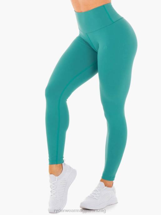 ruházat Ryderwear motion magas derekú leggings a zöldeskék nők B48F161
