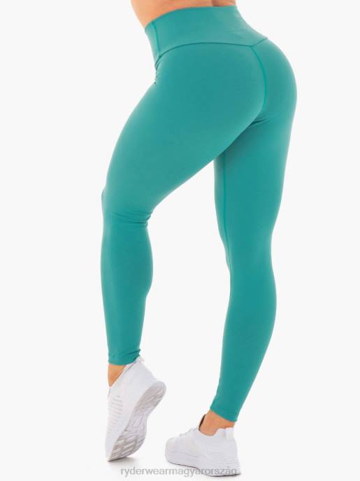 ruházat Ryderwear motion magas derekú leggings a zöldeskék nők B48F161