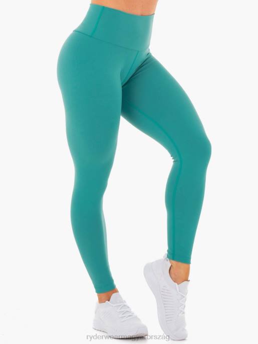 ruházat Ryderwear motion magas derekú leggings a zöldeskék nők B48F161