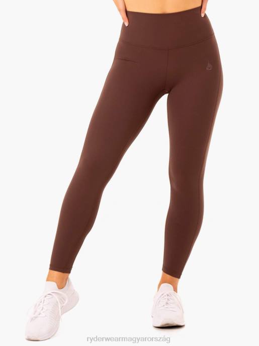 ruházat Ryderwear nkd align leggings csokoládé nők B48F121
