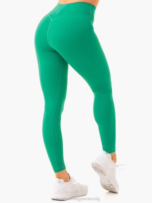 ruházat Ryderwear nkd cross over leggings zöld nők B48F65