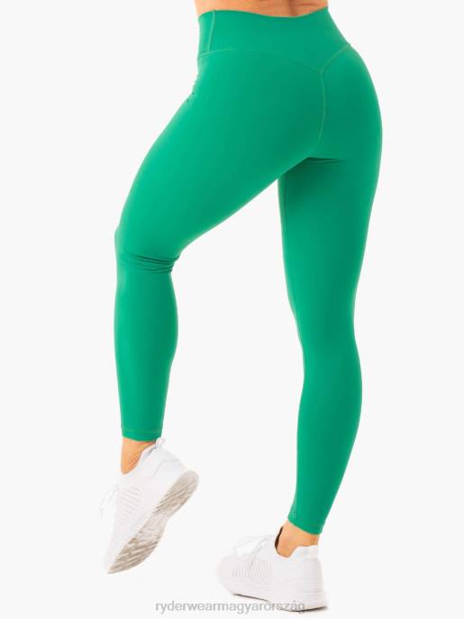 ruházat Ryderwear nkd cross over leggings zöld nők B48F65