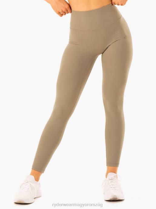 ruházat Ryderwear nkd finomít magas derekú leggings khaki nők B48F98