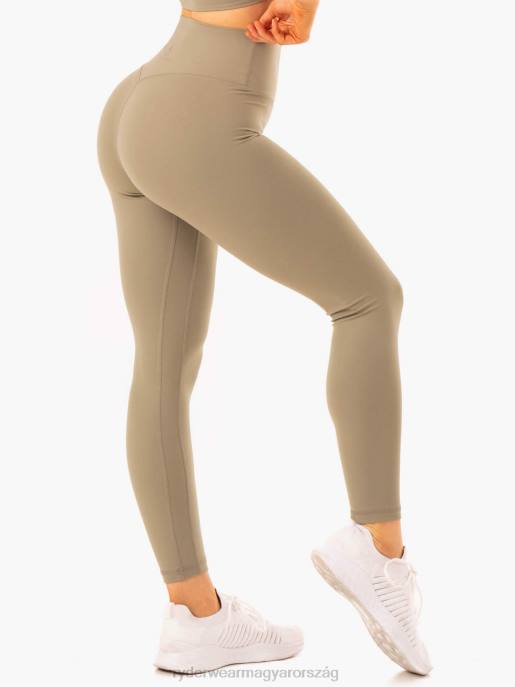 ruházat Ryderwear nkd finomít magas derekú leggings khaki nők B48F98