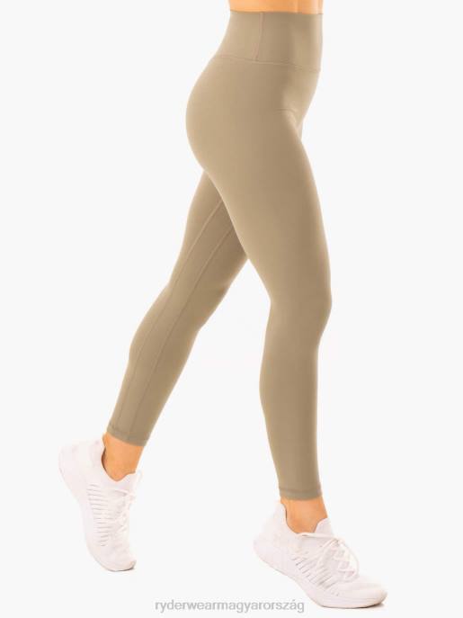 ruházat Ryderwear nkd finomít magas derekú leggings khaki nők B48F98