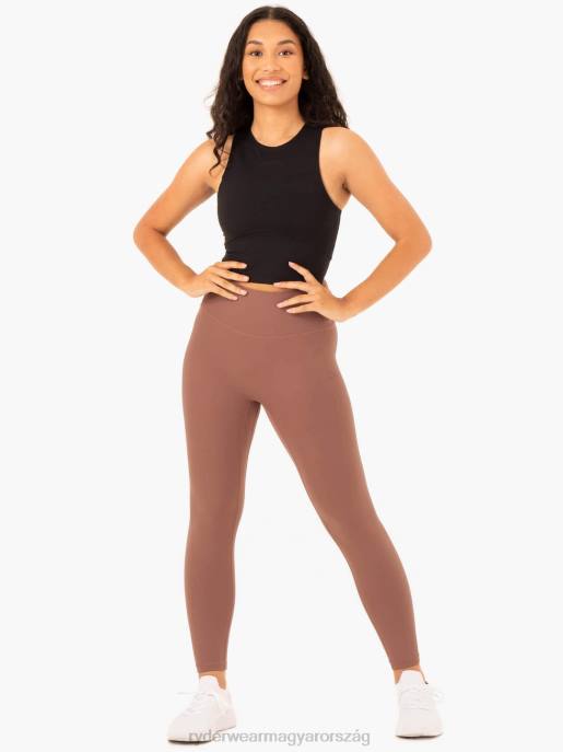 ruházat Ryderwear nkd finomít magas derekú leggings mohaachát nők B48F99