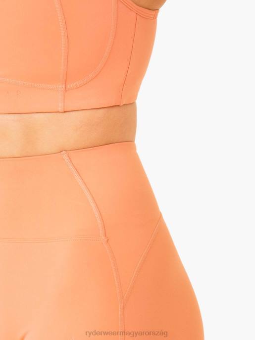 ruházat Ryderwear nkd keretű magas derekú leggings terrakotta nők B48F80