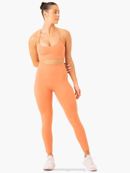 ruházat Ryderwear nkd keretű magas derekú leggings terrakotta nők B48F80