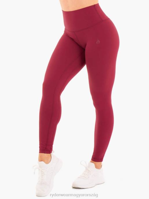 ruházat Ryderwear nkd magas derekú leggings bogyó vörös nők B48F173