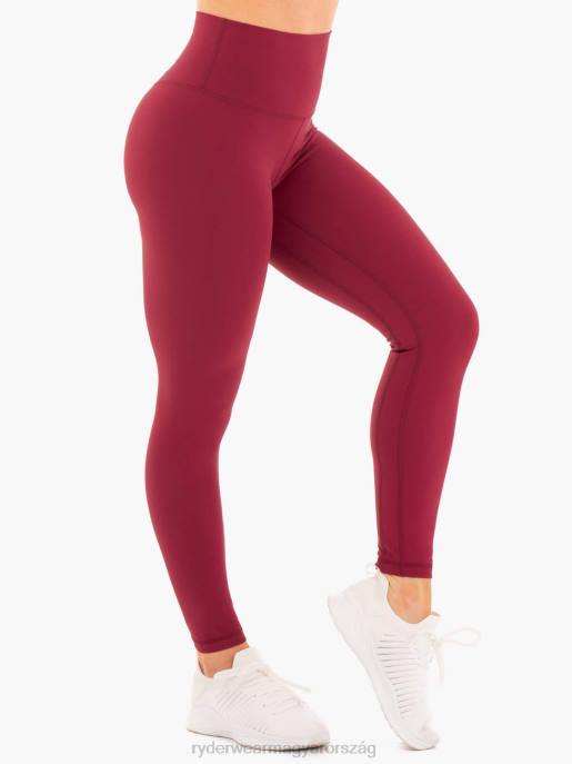 ruházat Ryderwear nkd magas derekú leggings bogyó vörös nők B48F173