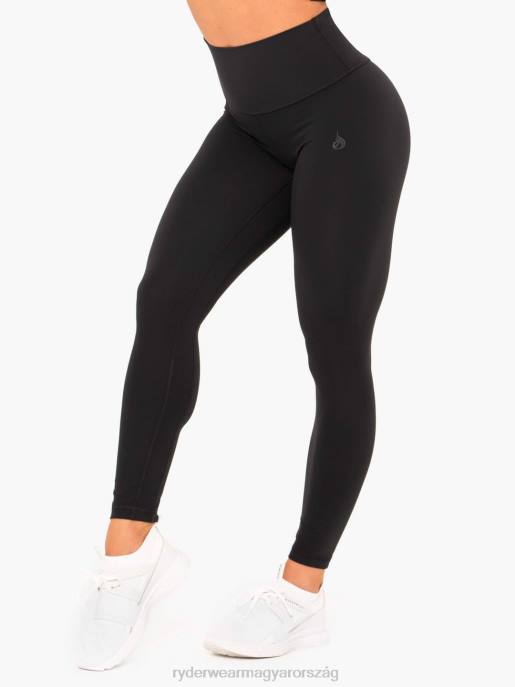ruházat Ryderwear nkd magas derekú leggings fekete nők B48F182