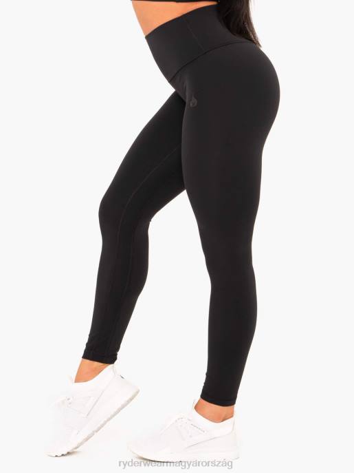 ruházat Ryderwear nkd magas derekú leggings fekete nők B48F182