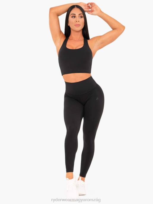ruházat Ryderwear nkd magas derekú leggings fekete nők B48F182