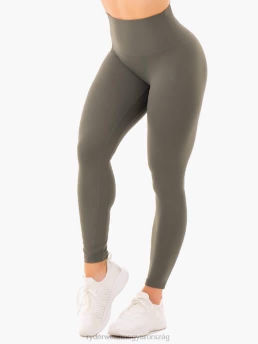 ruházat Ryderwear nkd magas derekú leggings khaki nők B48F168