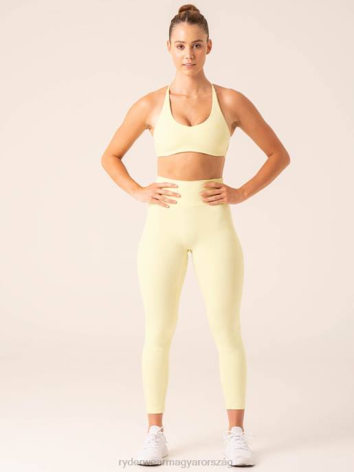 ruházat Ryderwear nkd magas derekú scrunch leggings citrom nők B48F23