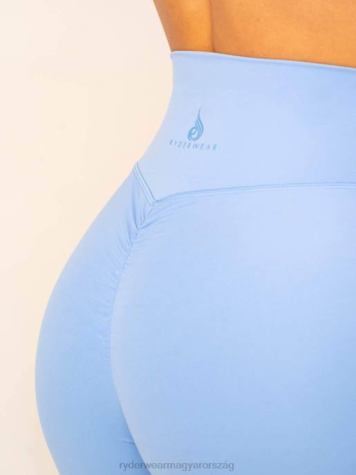 ruházat Ryderwear nkd magas derekú scrunch leggings kék nők B48F28