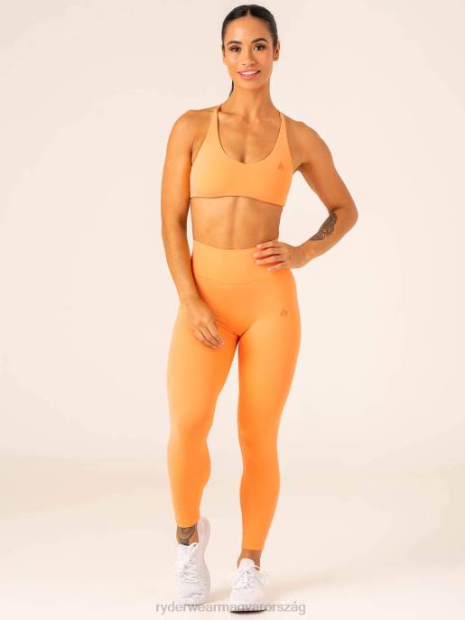 ruházat Ryderwear nkd magas derekú scrunch leggings narancsos zserbet nők B48F29