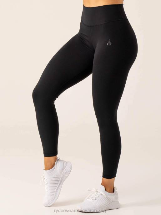 ruházat Ryderwear nkd íves leggings fekete nők B48F40