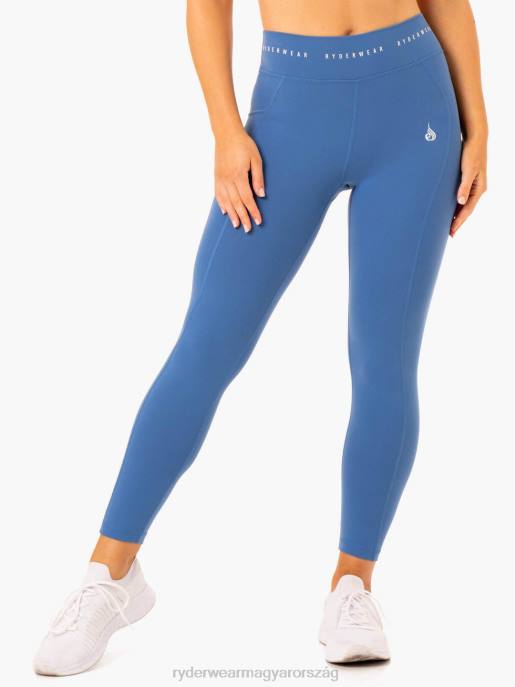 ruházat Ryderwear reflex magas derekú leggings kék nők B48F131