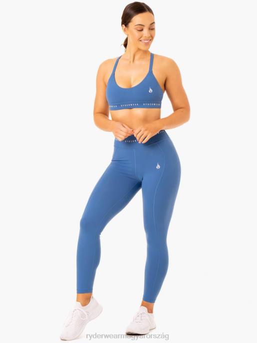 ruházat Ryderwear reflex magas derekú leggings kék nők B48F131