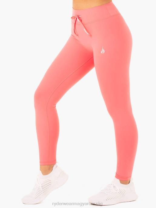 ruházat Ryderwear replay magas derekú leggings korall nők B48F104