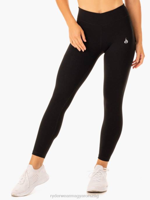 ruházat Ryderwear revival scrunch bum leggings fekete nők B48F96